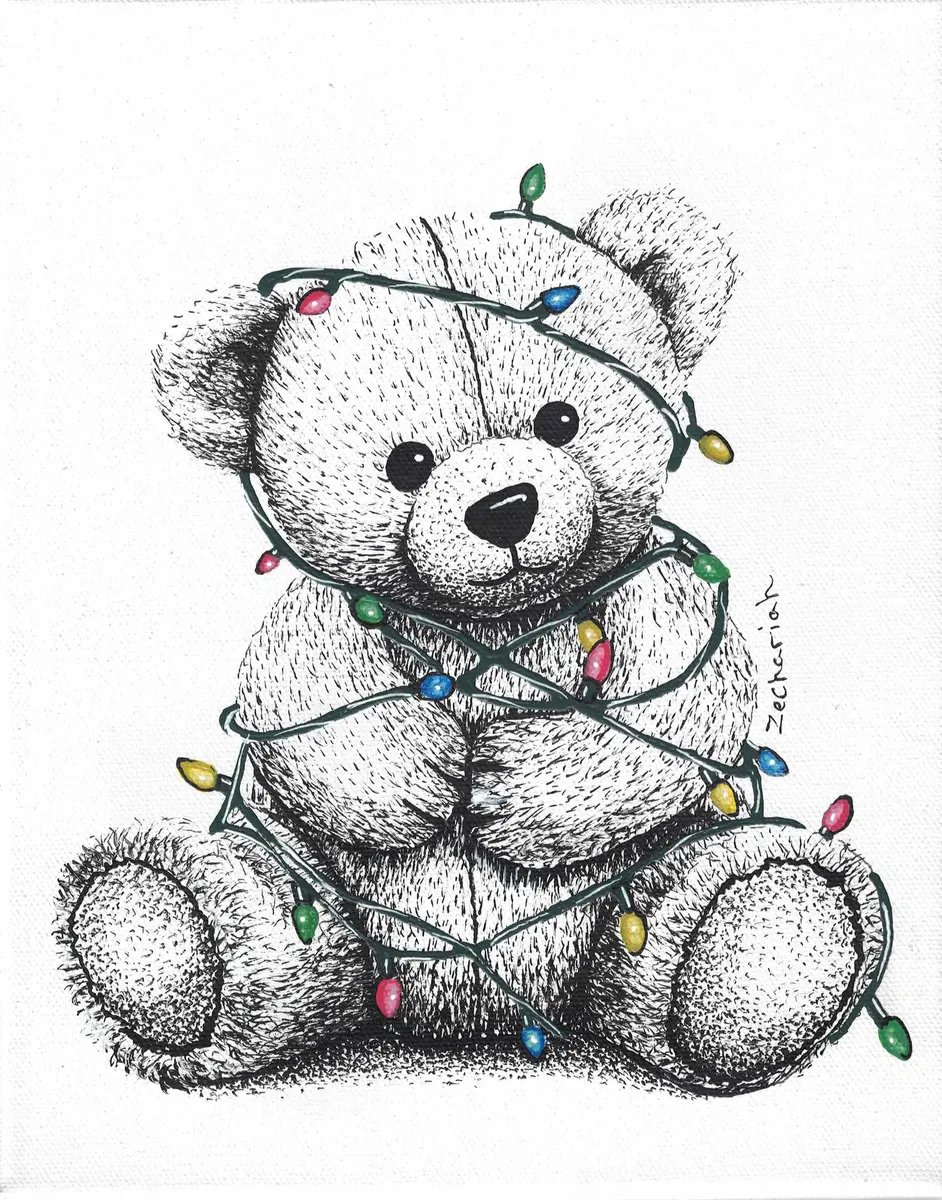 Christmas teddy